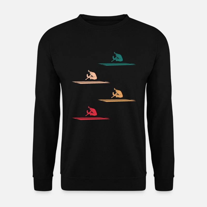 Long Jump Athletics Dynamics Gift - Unisex Sweatshirt - black