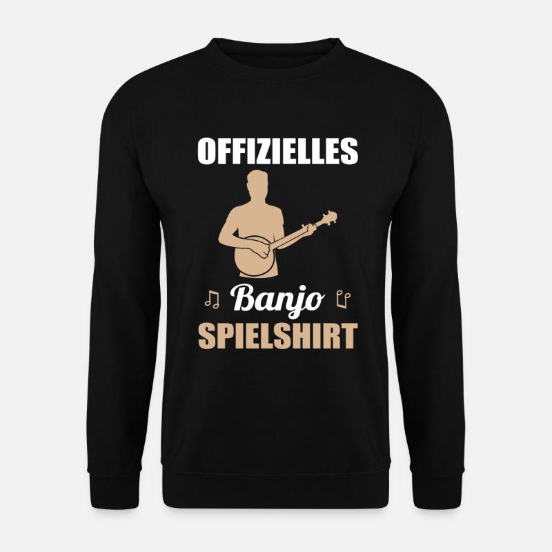 Offizielles Banjo Spielshirt - Geschenkidee - Unisex Pullover - Schwarz