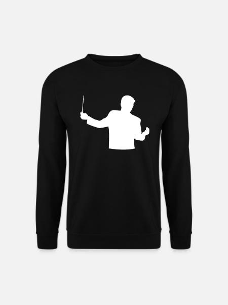 Dirigenten-Eloquenz - Geschenk für Maestros - Unisex Pullover - Schwarz