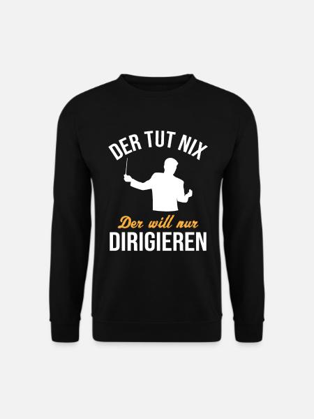 Harmless Conductor - Funny Gift - Unisex Sweatshirt - black