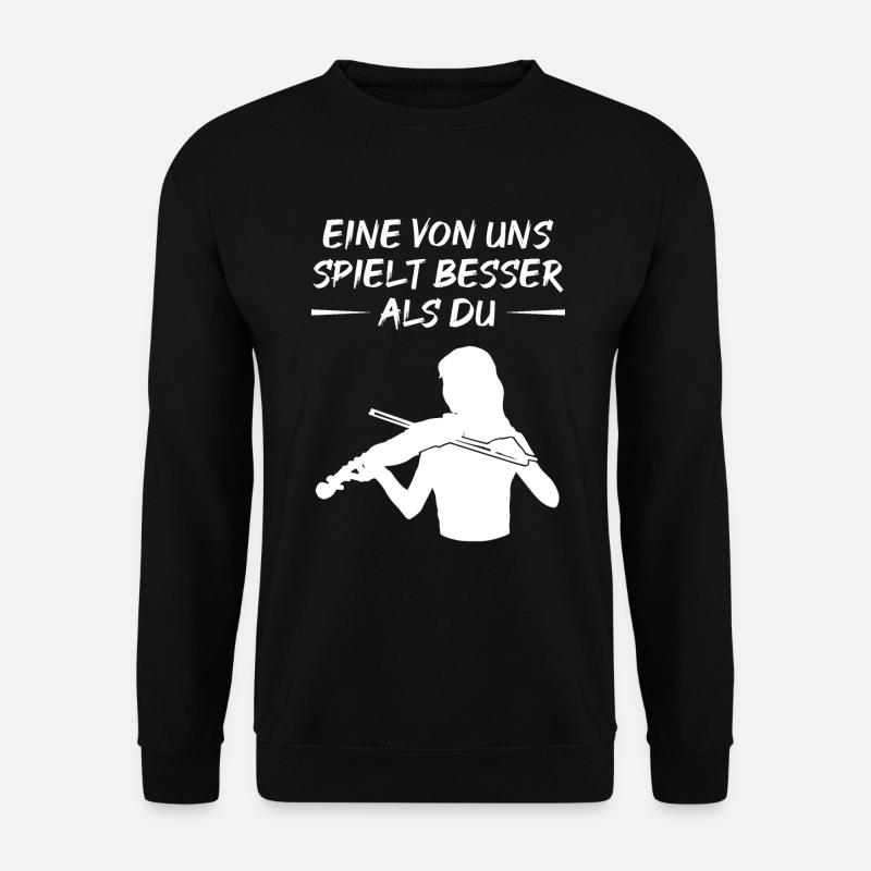 Le violoniste virtuose peut offrir - Sweat-shirt Unisexe - noir