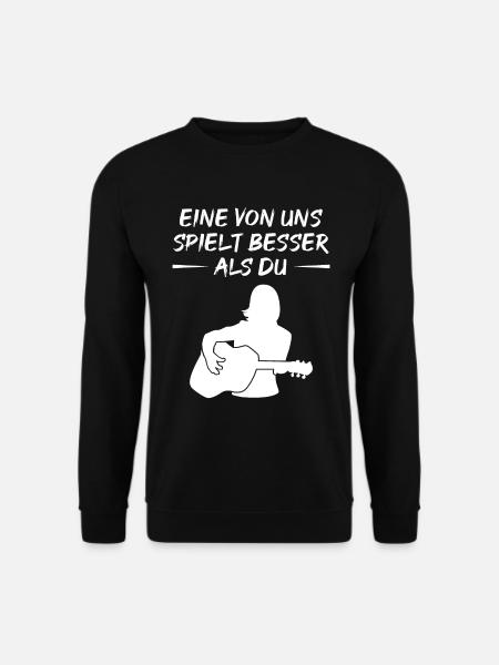 Better Guitar Playing Challenge - Unisex Sweatshirt - black