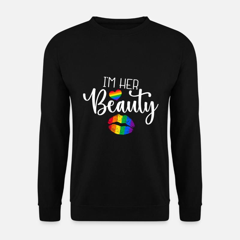 I´m Her Beauty - Unisex Sweatshirt - black