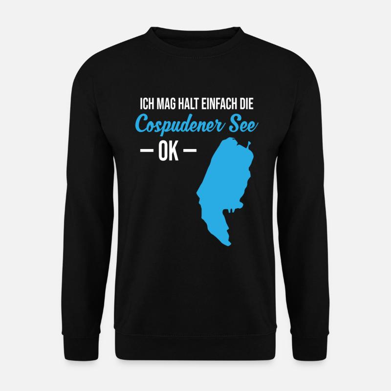 Lake Cospuden - simply perfect - Unisex Sweatshirt - black