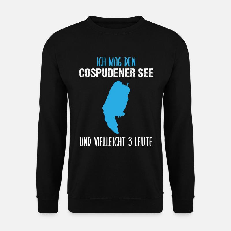 Cospudener See Mein Lieblingsort - Unisex Pullover - Schwarz