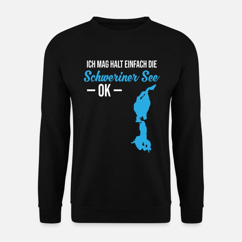 Tout simplement Schweriner Voir l’amour - Sweat-shirt Unisexe - noir