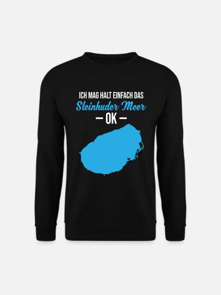 Simply Steinhuder Meer Okay - Unisex Sweatshirt - black