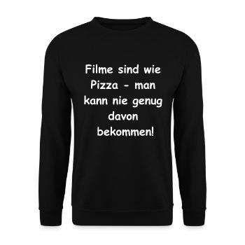 Movie Mania - Sweat-shirt Unisexe - noir - Devant - Alina (178cm) & Michal (187cm)