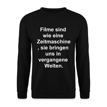 Movie-Magic - Unisex Pullover - Schwarz - Vorne - Alina (178cm) & Michal (187cm)