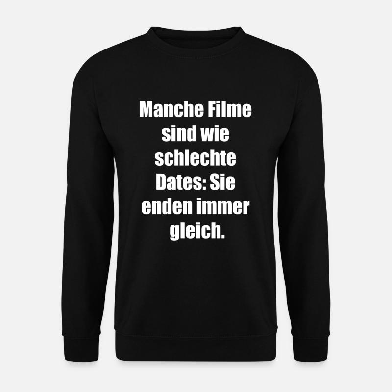 Amour et déception - Sweat-shirt Unisexe - noir