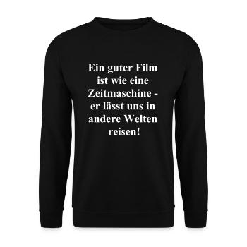 Movie Magic - Unisex Sweatshirt - black - Front - Alina (178cm) & Michal (187cm)