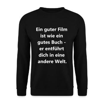 Movie Magic - Unisex Pullover - Schwarz - Vorne - Alina (178cm) & Michal (187cm)