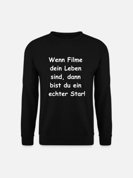 Movie fanatics - Unisex Sweatshirt - black