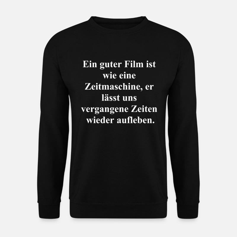 Retro Reels - Unisex Pullover - Schwarz