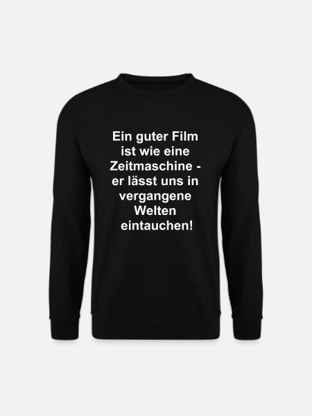 Retro Movie Night - Unisex Sweatshirt - black