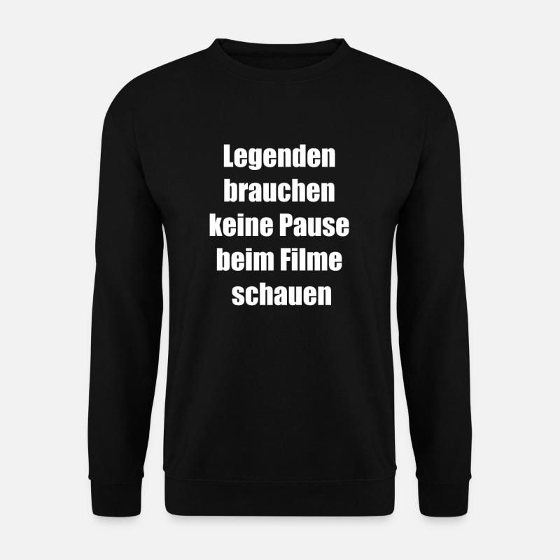Binge-Watching Gift - Unisex Sweatshirt - black