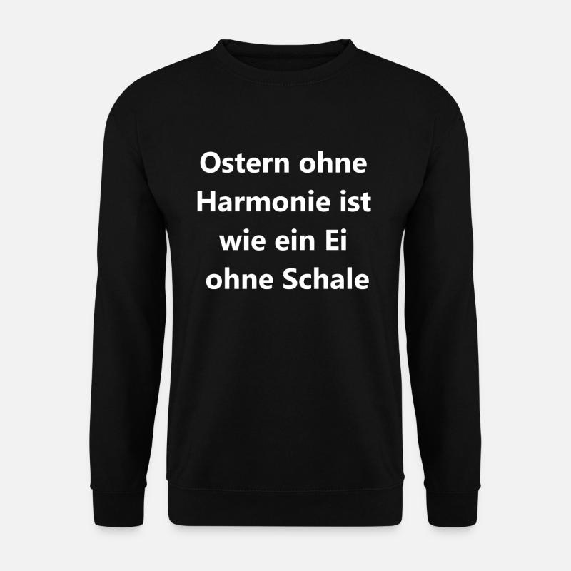 Ostergeschenk - Unisex Pullover - Schwarz
