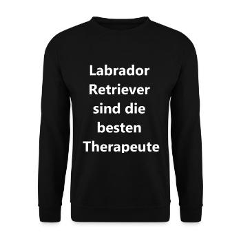 Cadeau affectueux pour les amoureux des chiens - Sweat-shirt Unisexe - noir - Devant - Alina (178cm) & Michal (187cm)