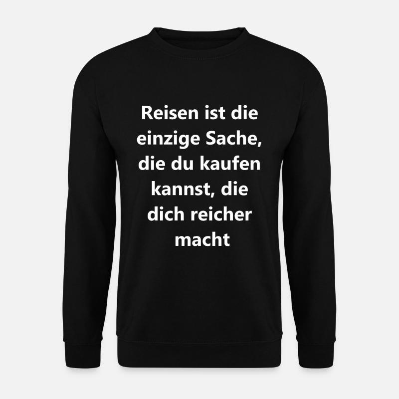 Abenteuer Geschenk - Unisex Pullover - Schwarz