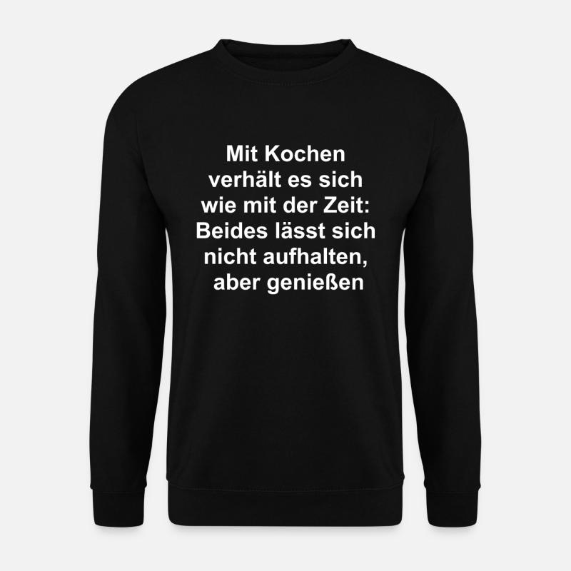 Don de temps - Sweat-shirt Unisexe - noir