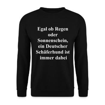 Adventurer's Gift - Unisex Sweatshirt - black - Front - Alina (178cm) & Michal (187cm)