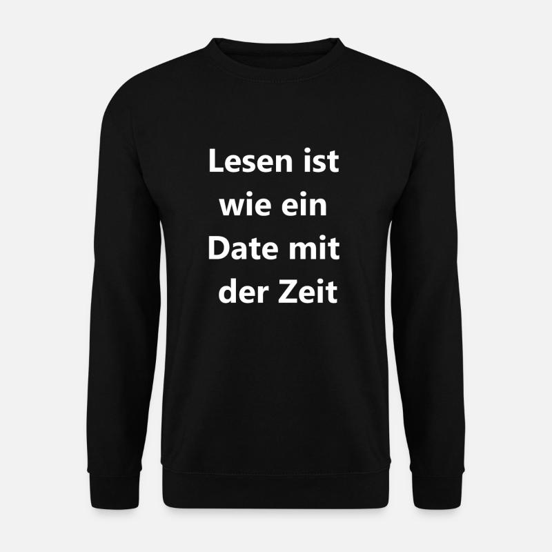Reading Evening Gift - Unisex Sweatshirt - black