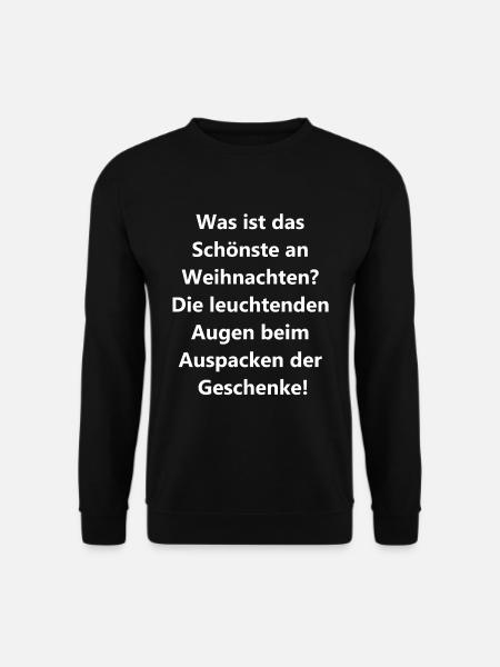 Shining eyes - Unisex Sweatshirt - black