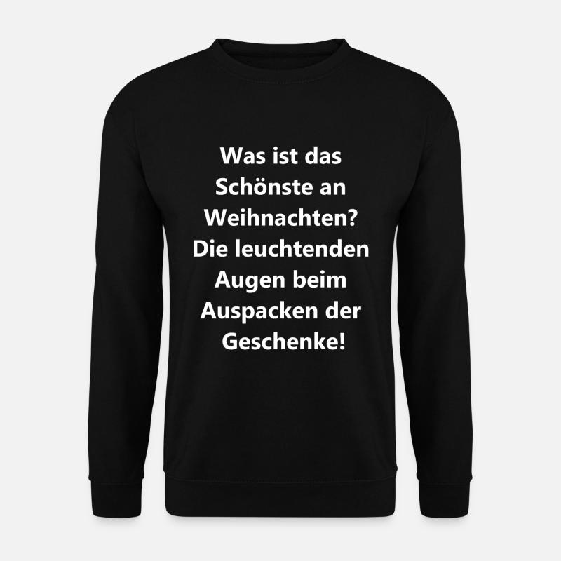 Shining eyes - Unisex Sweatshirt - black