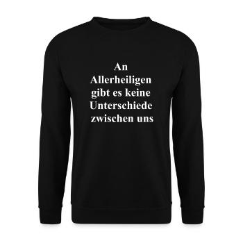Harmonious gift for your friends - Unisex Sweatshirt - black - Front - Alina (178cm) & Michal (187cm)