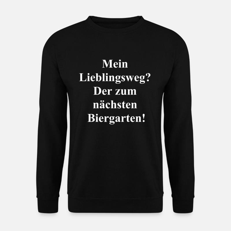 Wander-Bier Genusspaket - Unisex Pullover - Schwarz
