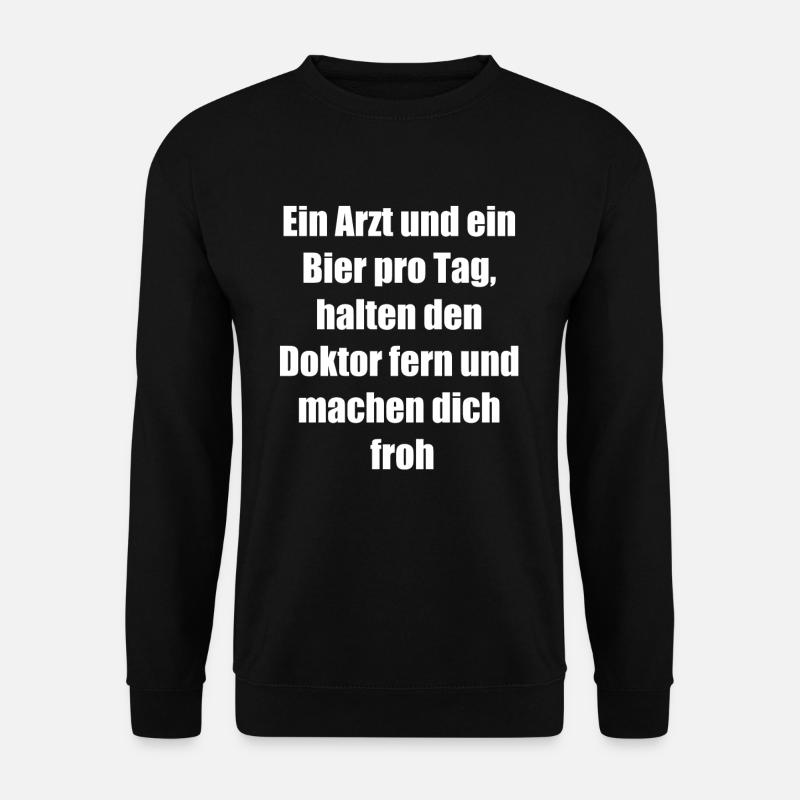 Doktor Fern Geschenk - Unisex Pullover - Schwarz