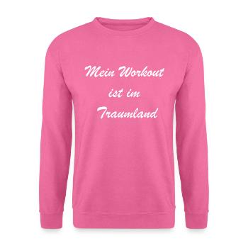 Traumhafte Erholung Geschenk - Unisex Pullover - Pink - Vorne