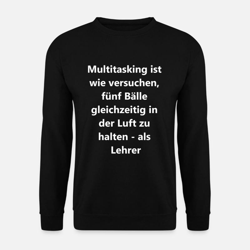 Lehrergeschenk - Unisex Pullover - Schwarz