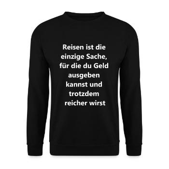 Bon - Sweat-shirt Unisexe - noir - Devant - Alina (178cm) & Michal (187cm)