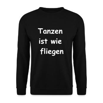 Superhero Dance Gift - Unisex Sweatshirt - black - Front - Alina (178cm) & Michal (187cm)