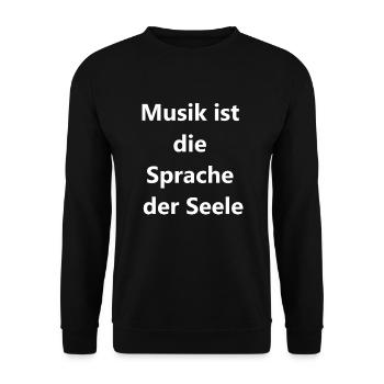 Cadeau mélomane - Sweat-shirt Unisexe - noir - Devant - Alina (178cm) & Michal (187cm)