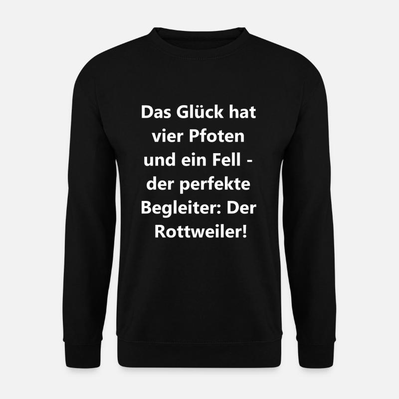 Furry Nose Gift - Unisex Sweatshirt - black