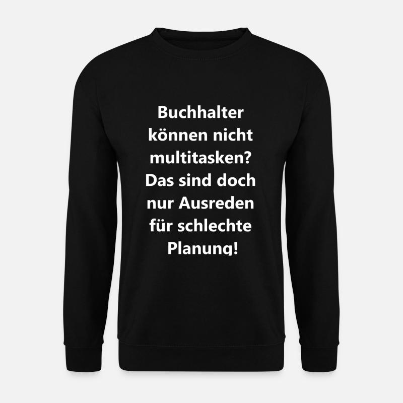Cadeau multitâche comptable - Sweat-shirt Unisexe - noir