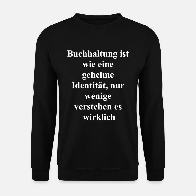 Superhero Accountant Gift - Unisex Sweatshirt - black
