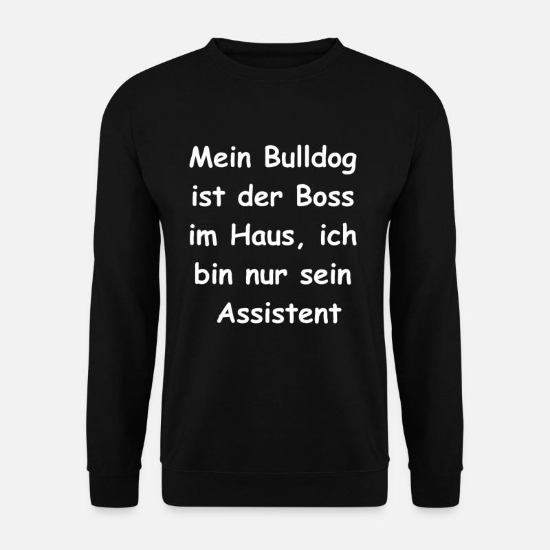 Personalisiertes Geschenk für Hundeeltern - Unisex Pullover - Schwarz