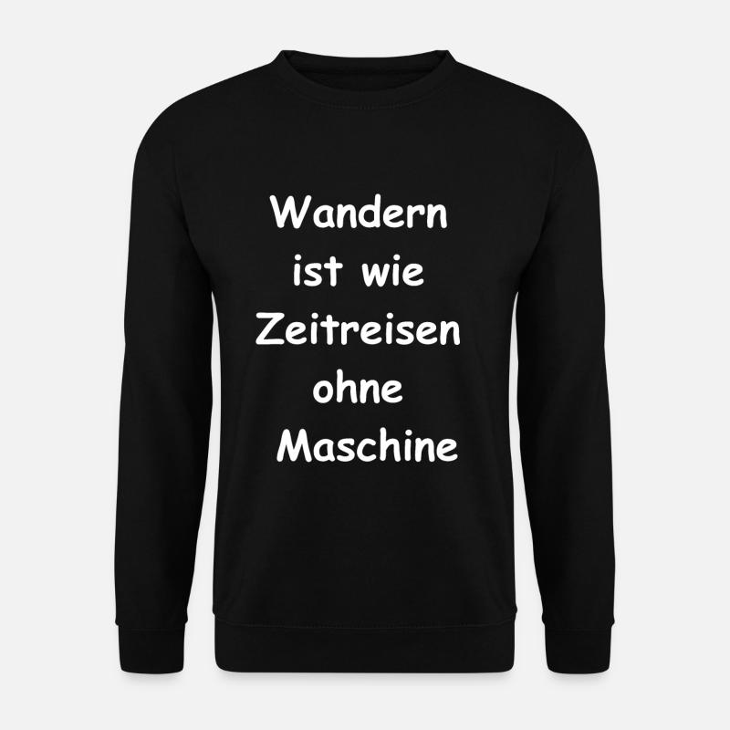 Zeitreise Geschenk - Unisex Pullover - Schwarz