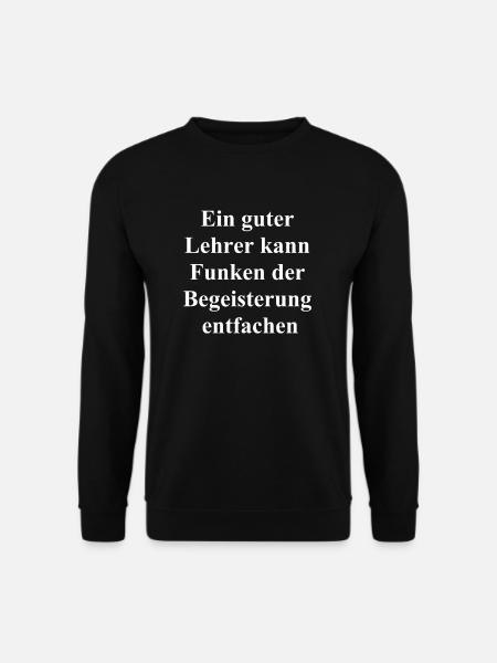 Passion Teacher Gift - Unisex Sweatshirt - black