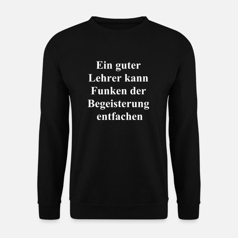 Passion Teacher Gift - Unisex Sweatshirt - black