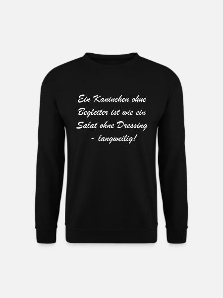 Coffret cadeau amusant pour les fans de lapins - Sweat-shirt Unisexe - noir