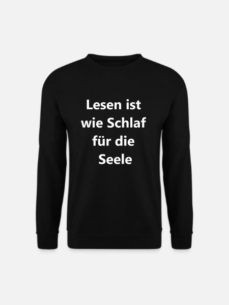 Lese-Geschenk - Unisex Pullover - Schwarz