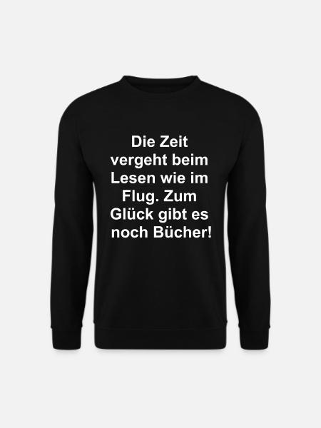 Lesezeit-Geschenk - Unisex Pullover - Schwarz