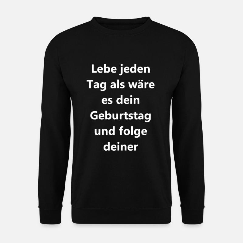 Geschenk für Geburtstagskind - Unisex Pullover - Schwarz