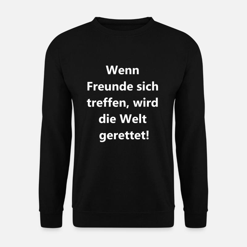 Heldenhaftes Geschenk - Unisex Pullover - Schwarz