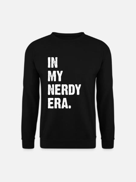 In My Nerdy Era - Unisex Sweatshirt - black