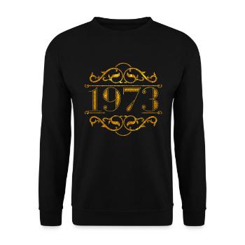 1973 - Unisex Sweatshirt - black - Front - Alina (178cm) & Michal (187cm)
